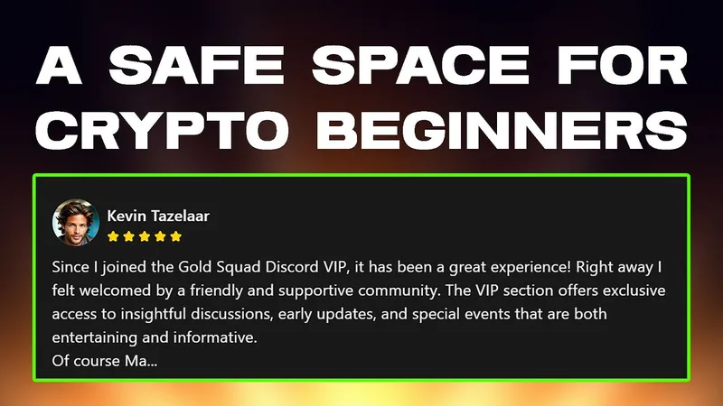 GOLD SQUAD — The VIP Crypto Group · screenshot 4 of 5