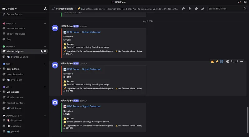 HFO Pulse — HFO Pulse — Starter · screenshot 4 of 4