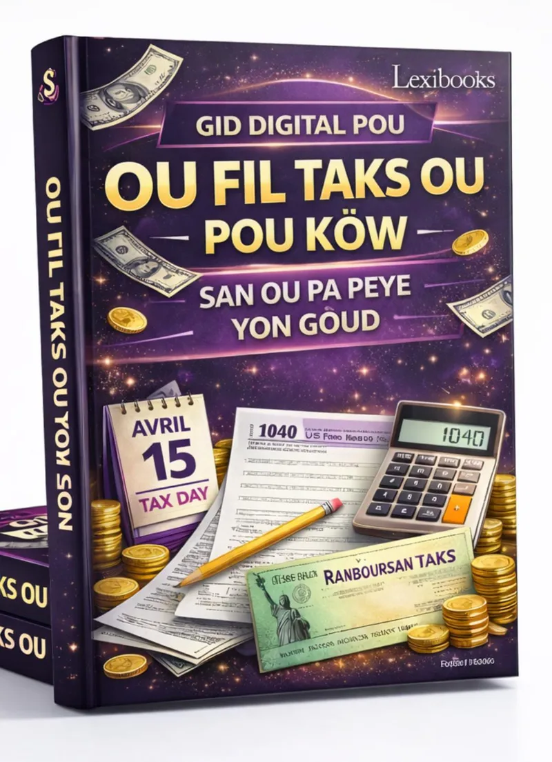 LexiBooks — Gid pou ranpli taks ou nan USA · screenshot 1 of 3