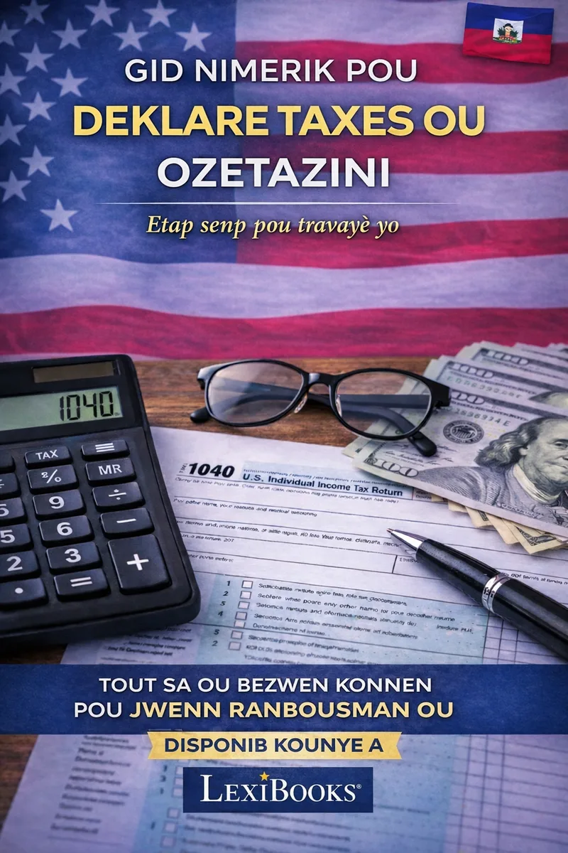 LexiBooks — Gid pou ranpli taks ou nan USA · screenshot 3 of 3