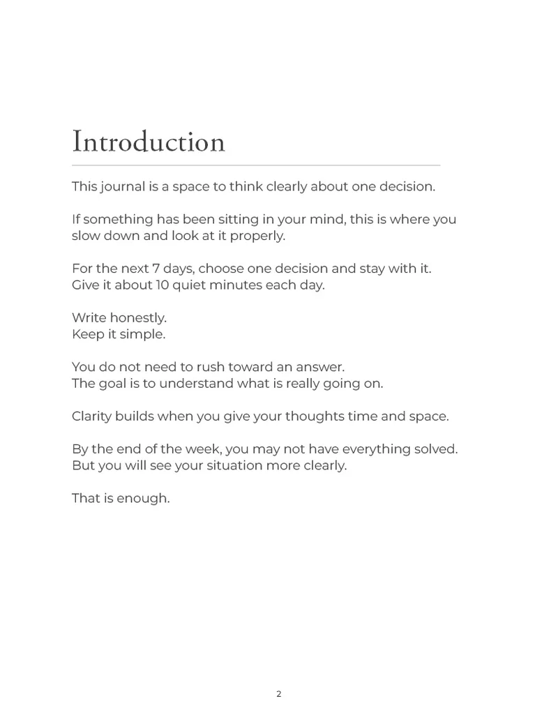 ASRIONA Life — Stop Stress & Overthinking Workbook · screenshot 1 of 4