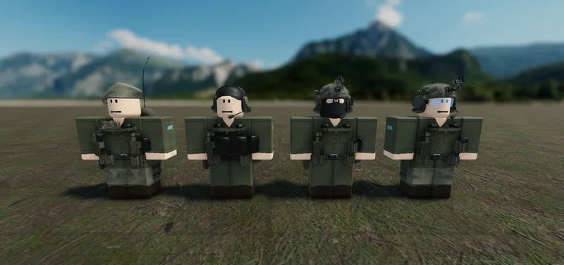 Arcade de Ideias — Modern Roblox Army Soldier · screenshot 1 of 1