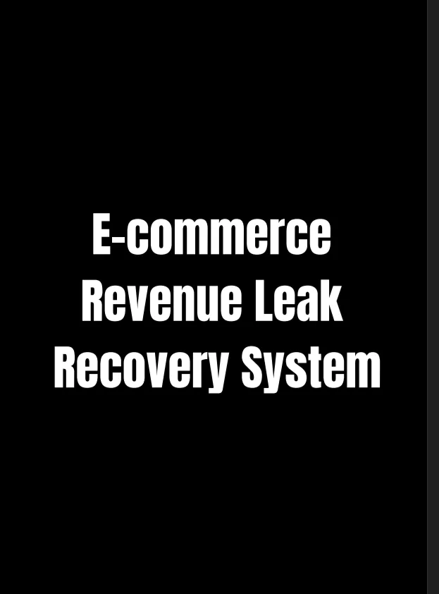 Prestige & Power  — E-commerce Revenue Leak Recovery System · screenshot 1 of 1