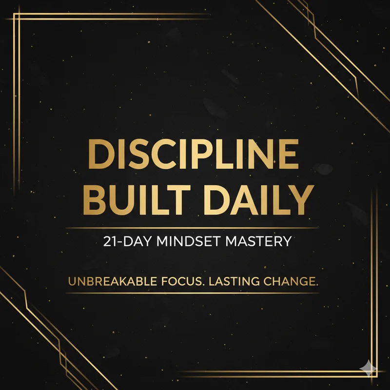 Discipline Built daily — 21-Day Discipline Builder · screenshot 1 of 1