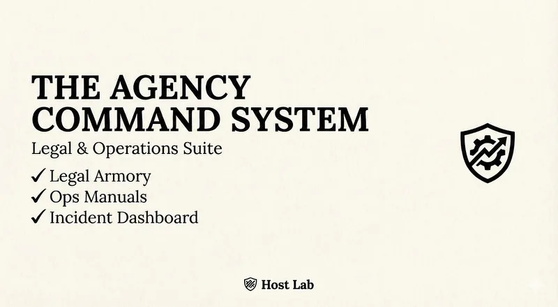 The Host Lab — The Agency Command System · screenshot 1 of 1