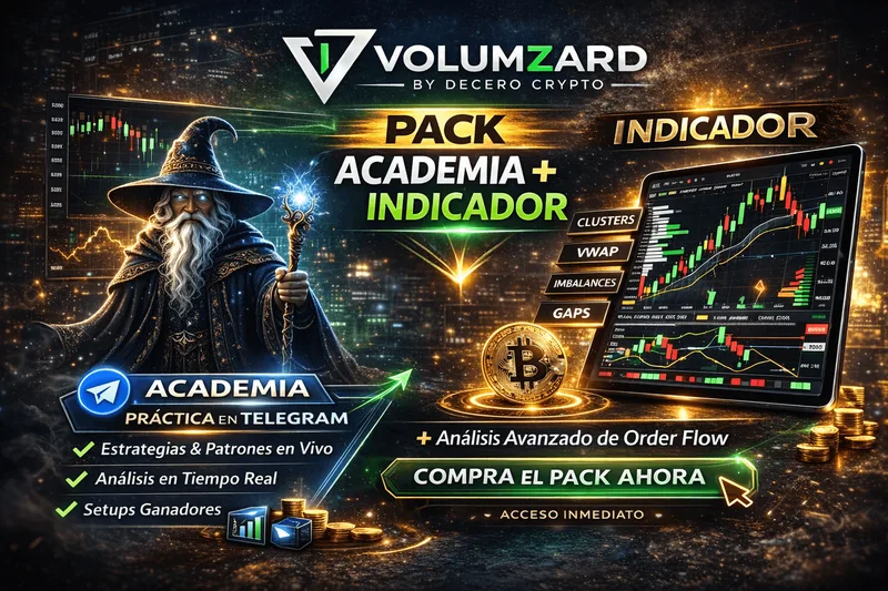 DeCero Crypto — INDICADOR VOLUMZARD™ [Academia incluida] · screenshot 1 of 3