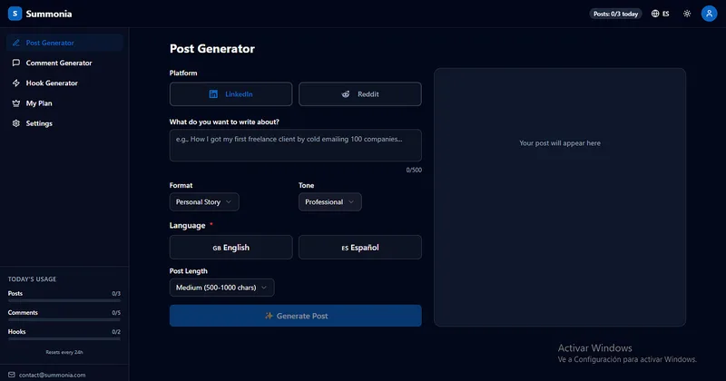 Summonia — Summonia Lifetime Deal - Tier 1 · screenshot 1 of 5