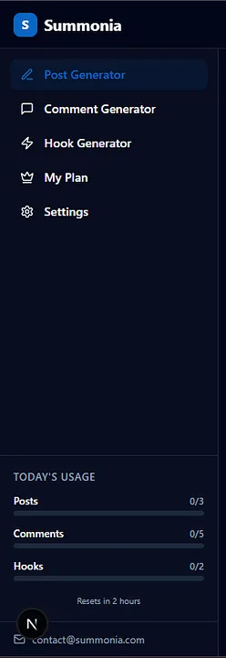 Summonia — Summonia Lifetime Deal - Tier 1 · screenshot 5 of 5