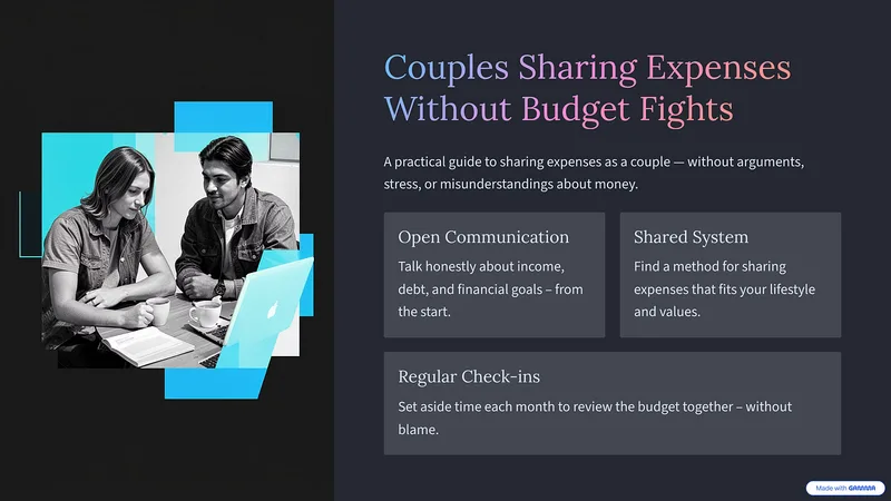 Couples Sharing Expenses Without Budget  — Couples Sharing Expenses Without Budget Fights · screenshot 1 of 1