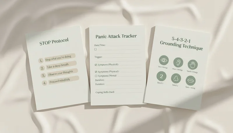 Softpak — 21-Day Panic Attack Recovery: Evidence-Based CBT Guide · screenshot 2 of 3