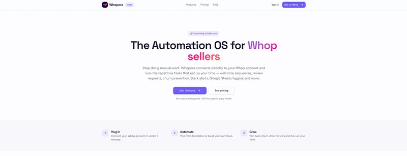 Whopora — Whopora · screenshot 1 of 1