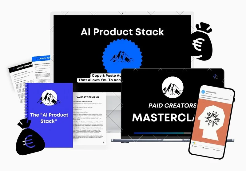 The AI Product Stack — AI Digital Product Blueprint · screenshot 1 of 1