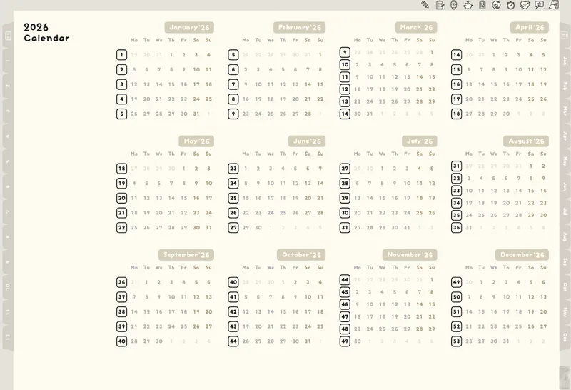 Note/Note — Composition Planner 2026 · screenshot 2 of 5