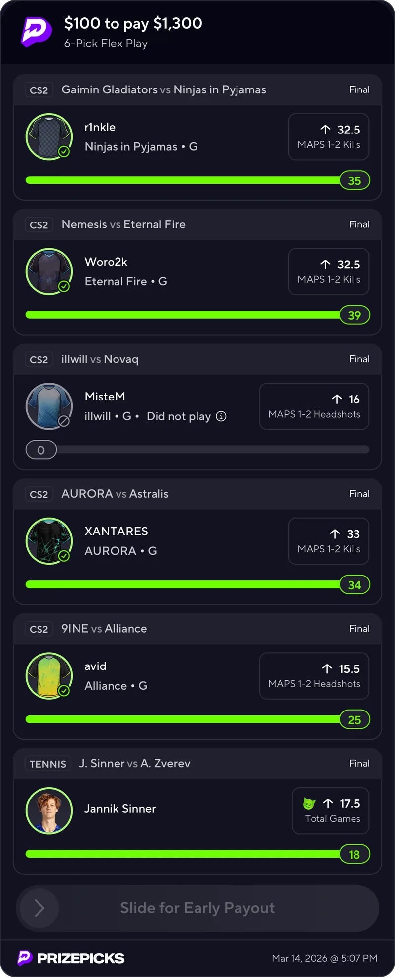 MoParlayz — MO VIP PLAYS · screenshot 3 of 6
