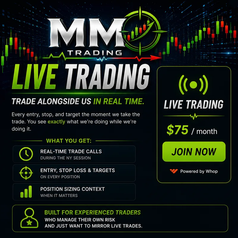 MMO Trading — Live Trading · screenshot 1 of 1