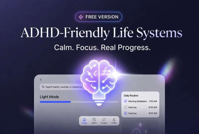 ADHD-Friendly Life Systems — ADHD-Friendly Life Systems (Free) · screenshot 1 of 1