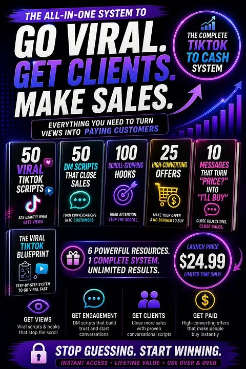 Accelerate Hub — The TikTok Cash System: From 0 Views to Your First Sales[BUNDLE OF 5] · screenshot 1 of 1
