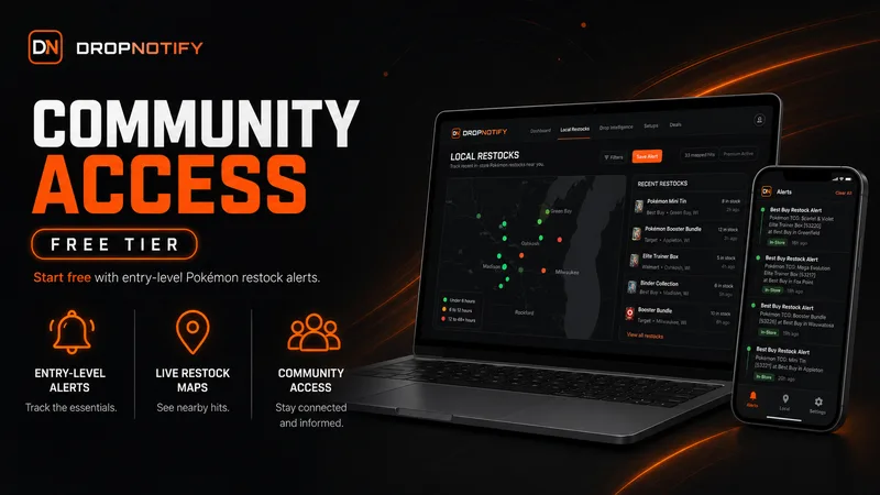 DropNotify — Community Access · screenshot 1 of 1