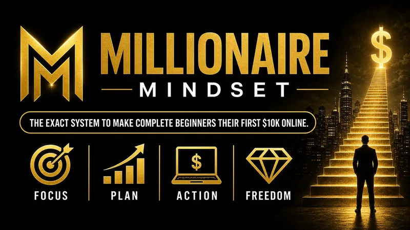 Millionaire Mindset — The Exact System From Zero to $10,000 Online · screenshot 1 of 1