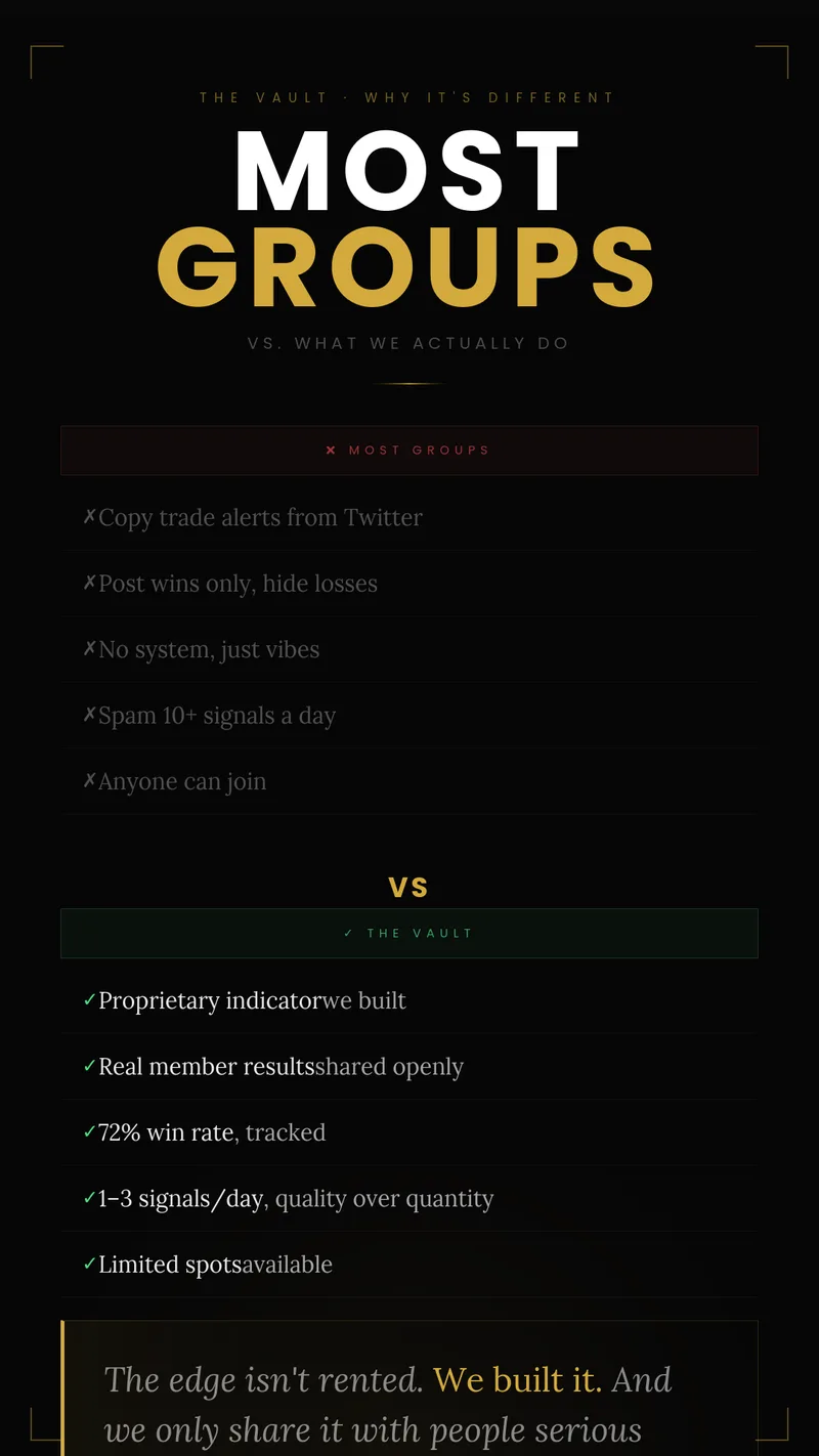 The Vault — The Vault - Live Signals · screenshot 4 of 4