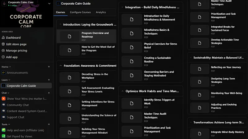 Corporate Calm — Corporate Calm: Core · screenshot 2 of 4