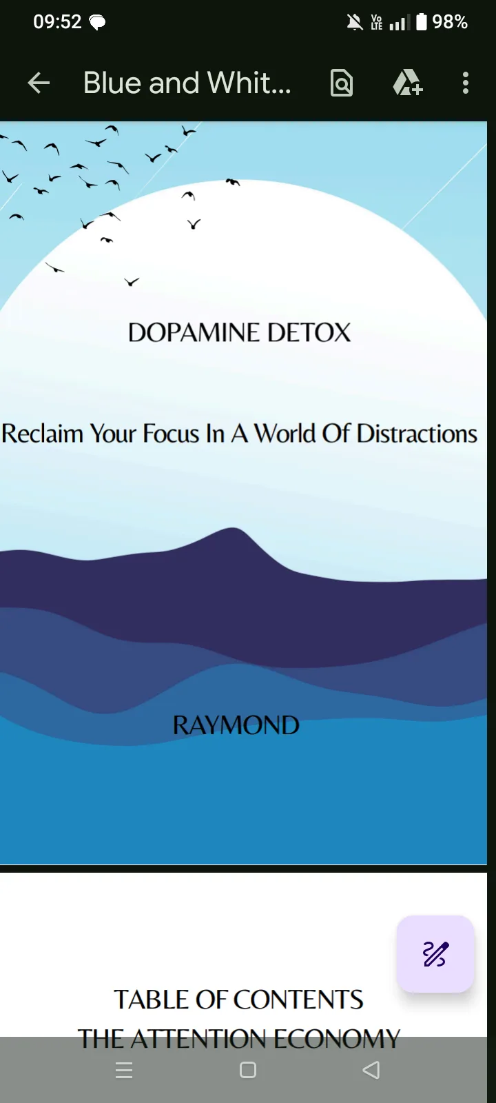 BRIGHT PICKS — Dopamine detox · screenshot 2 of 3