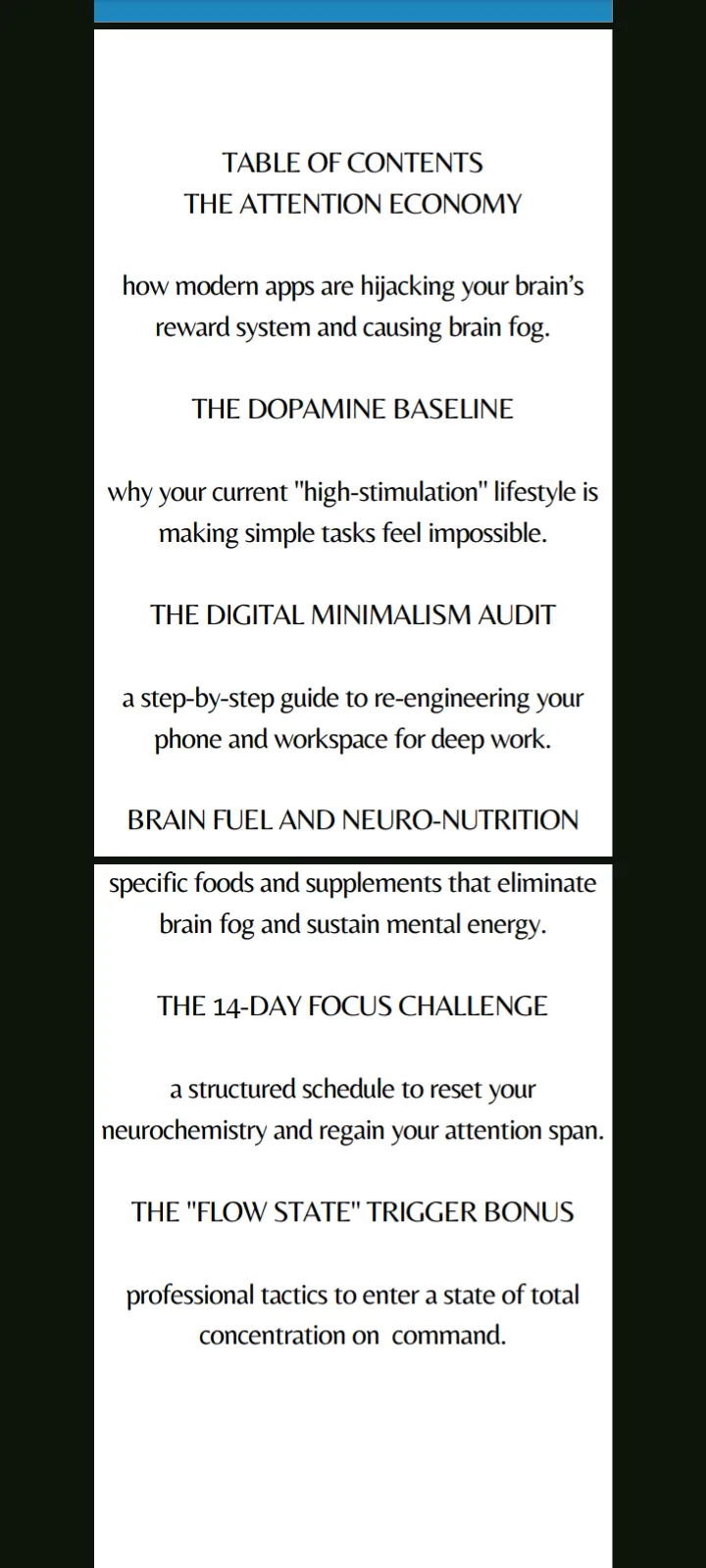BRIGHT PICKS — Dopamine detox · screenshot 3 of 3