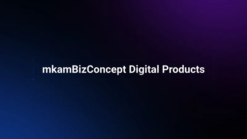 mkamBizConcept Digital Products  — FROM DREAMER TO MILLIONAIRE · screenshot 1 of 1