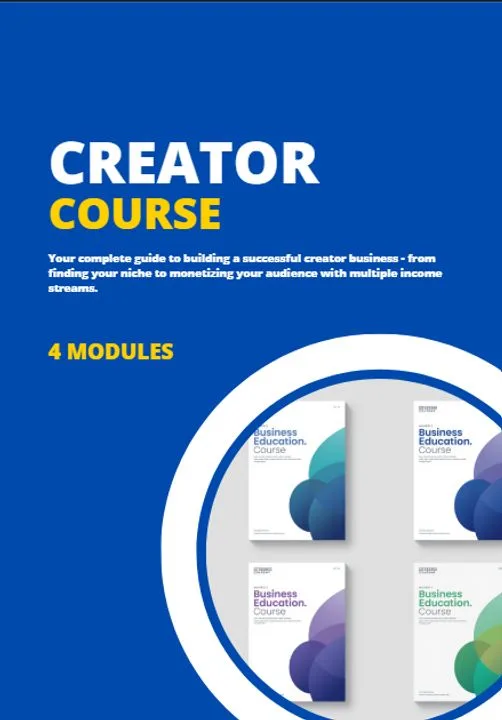 Creator Bootcamp — "The Complete Creator Bootcamp System - Course + Scripts + Analytics" · screenshot 2 of 5