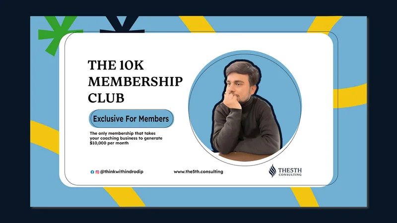 The5th Consulting — $10k Membership · screenshot 1 of 1