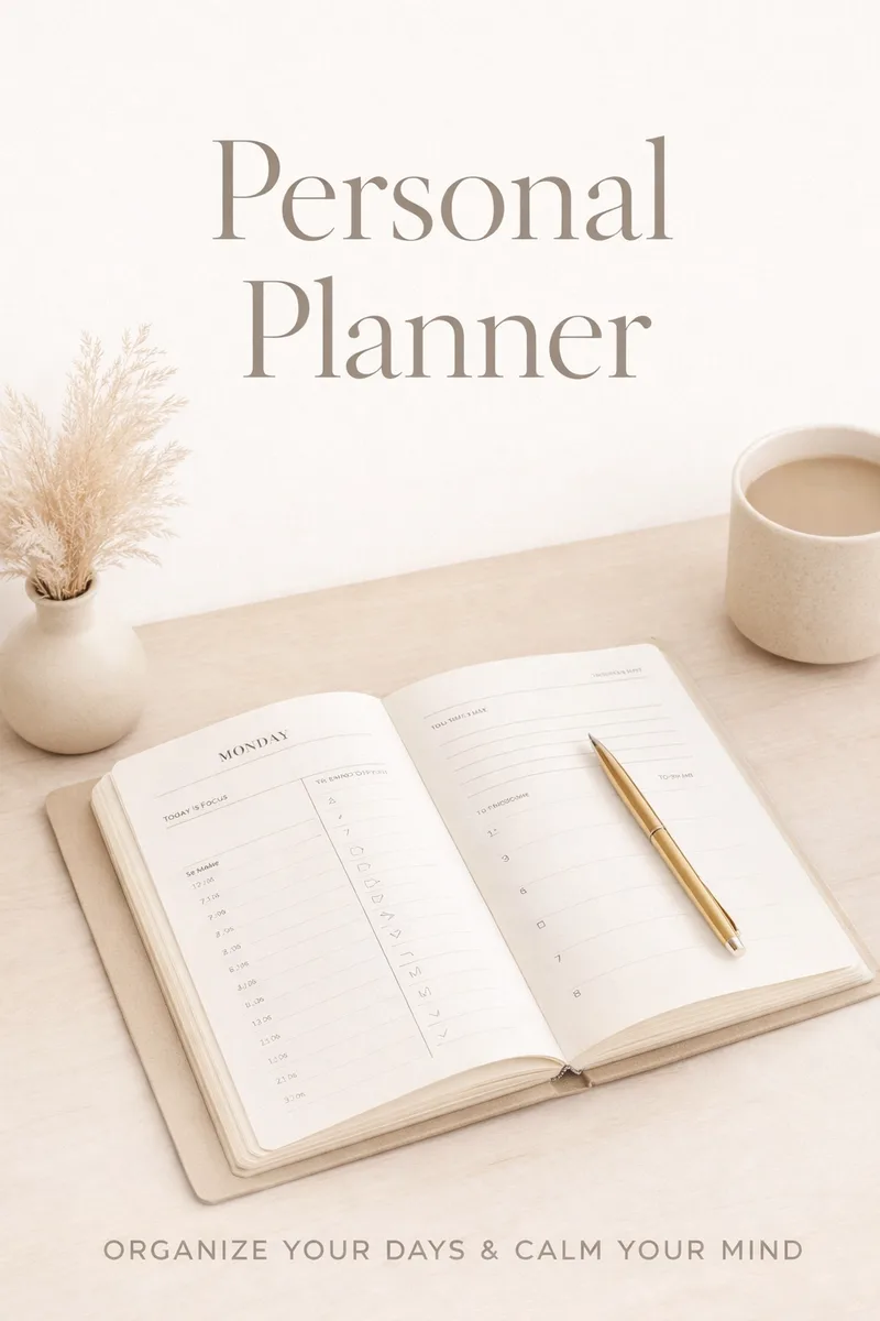 digitAlliance — PERSONAL  DAILY PLANNER · screenshot 1 of 1