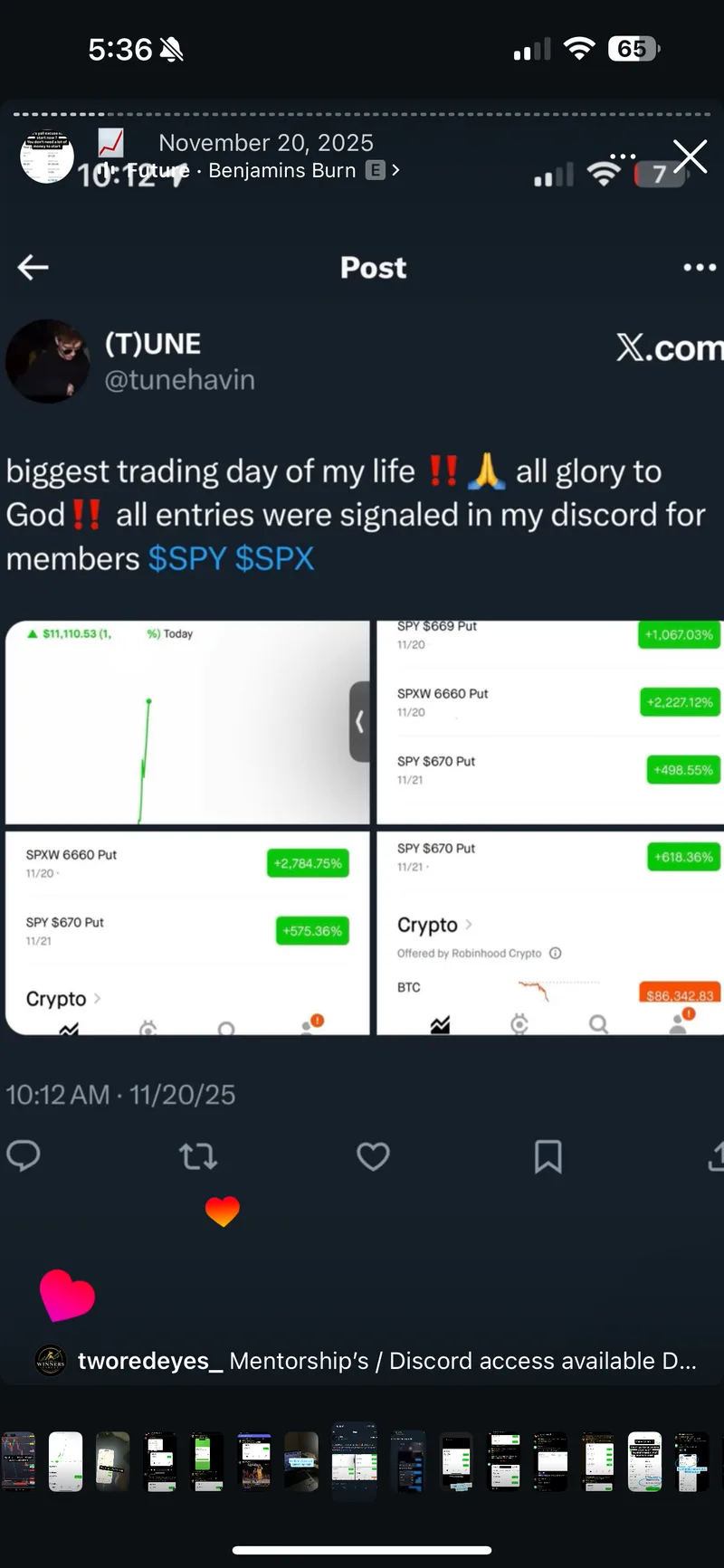 The Winners Circle Trading Community — 1-on-1 Private Mentorship + Lifetime Discord Access · screenshot 6 of 6