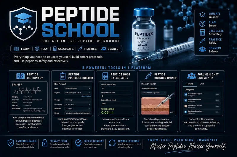 Peptide School — Peptide Mastery · screenshot 1 of 1