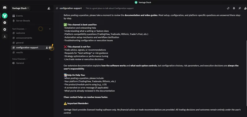 Vantage Stack — Vantage LO1 · screenshot 5 of 5