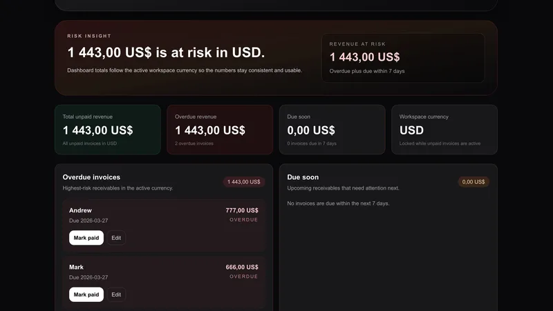 Axend — Revenue Leak Guard · screenshot 1 of 1