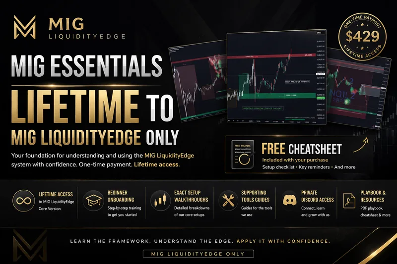 MIG LiquidityEdge | DepthFlow — MIG Essentials | Lifetime Access + Free Cheatsheet · screenshot 1 of 4