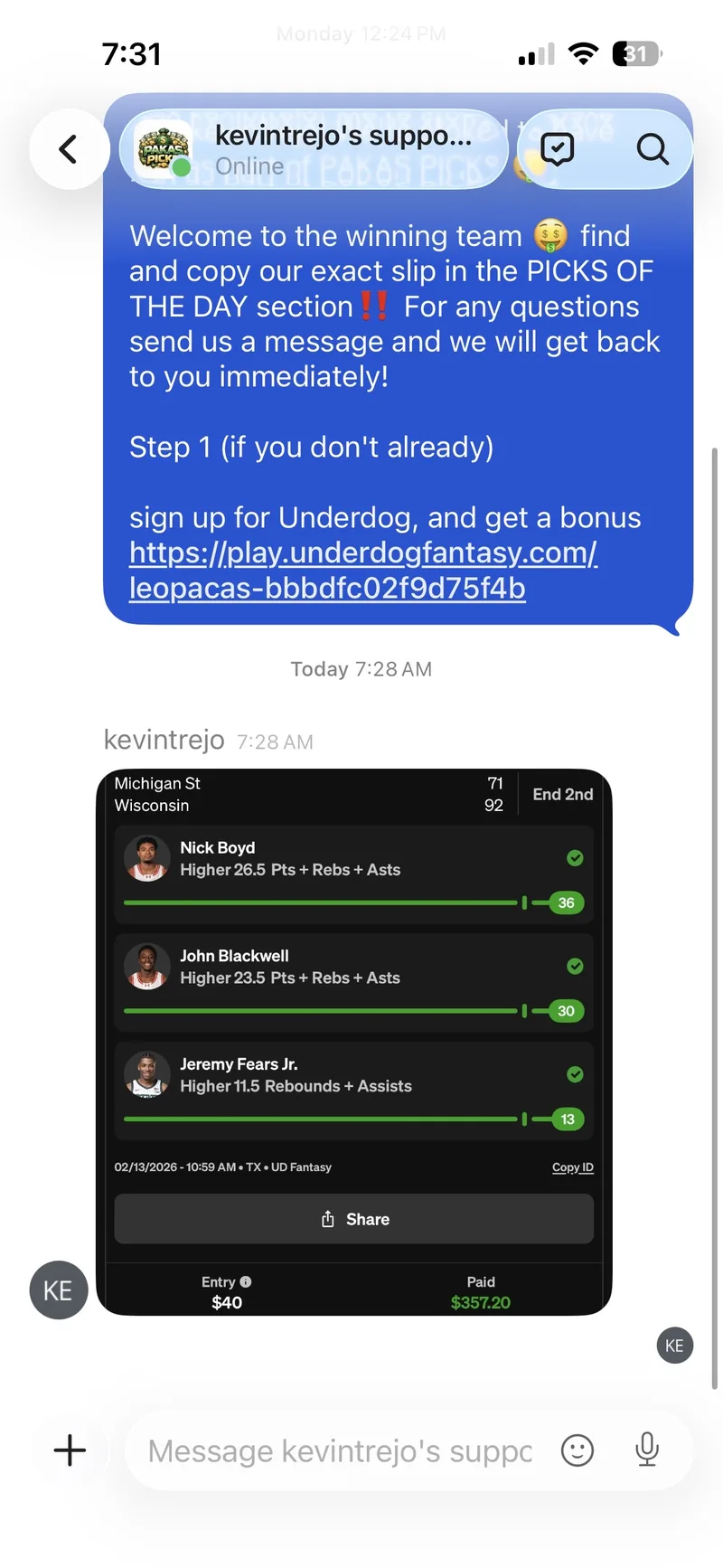Peak Ventures | PVNT — Peak Sports Picks · screenshot 4 of 6