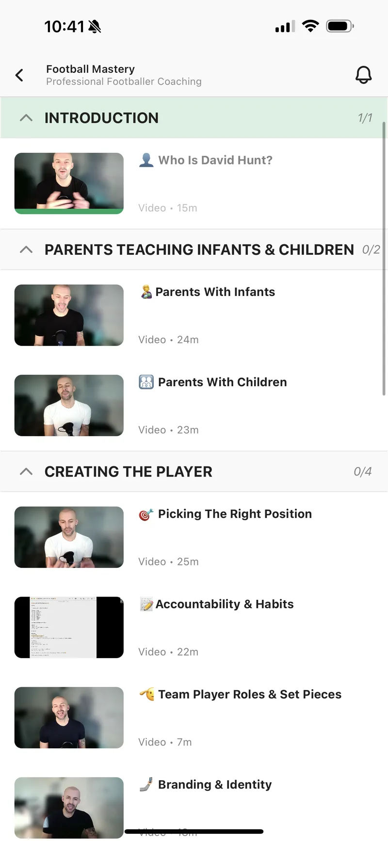 Black Sheep Culture Club — Hunt Mastery Football Course · screenshot 1 of 2