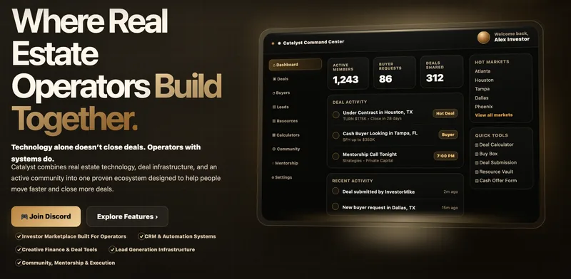 Catalyst Global Investments — Catalyst Command · screenshot 2 of 6