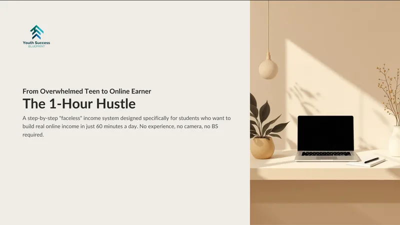 Youth Success Blueprint — The 1-Hour Hustle Guide · screenshot 1 of 2