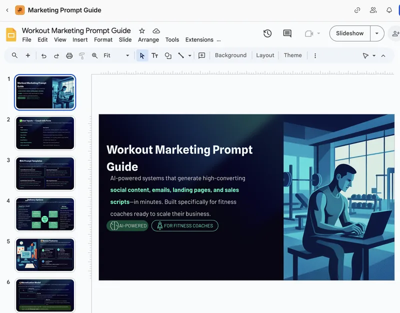 FitLaunch AI — FitLaunch AI: AI for Fitness Coaches · screenshot 3 of 6