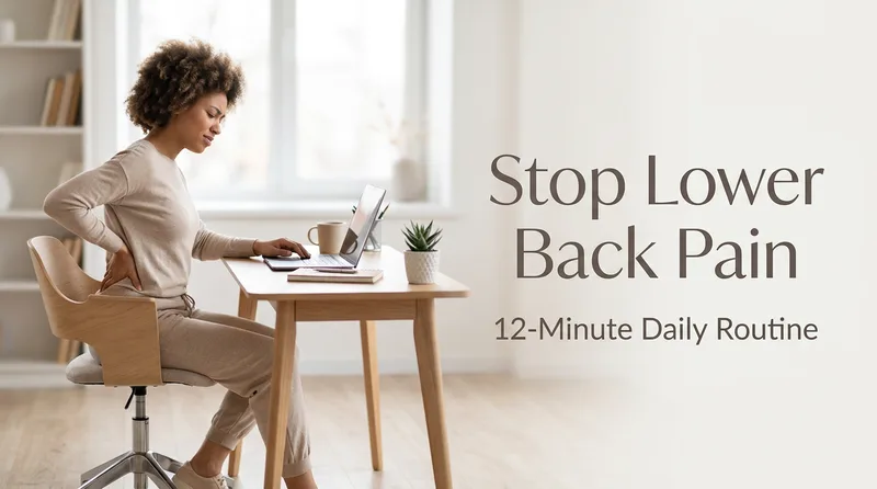 12 Min Lower Back Routine — Stop Lower Back Pain Fast · screenshot 1 of 1