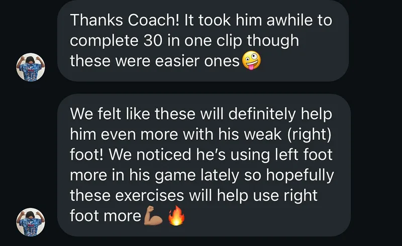 WEAK FOOT PROGRAM — 30 Day Weak Foot Program · screenshot 3 of 5