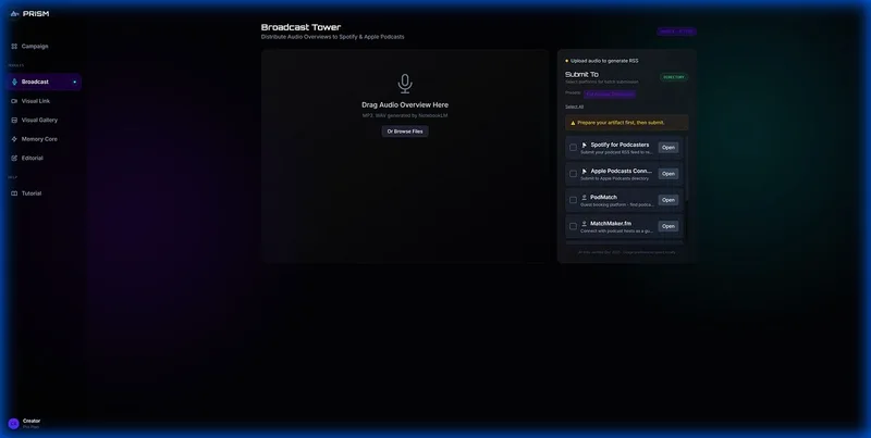 JM Thomas Official — Prism Studio · screenshot 3 of 6