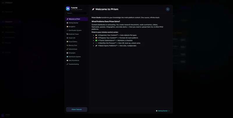 JM Thomas Official — Prism Studio · screenshot 4 of 6