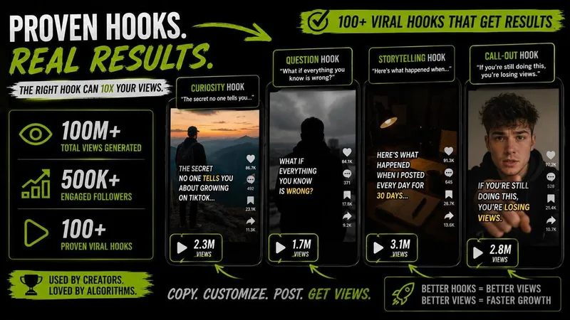 VayRush — 100+ Viral Hooks For Video · screenshot 4 of 5