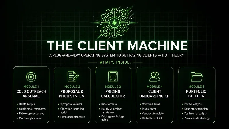 The Freelancer Client Machine — The Freelancer Client Machine · screenshot 2 of 4