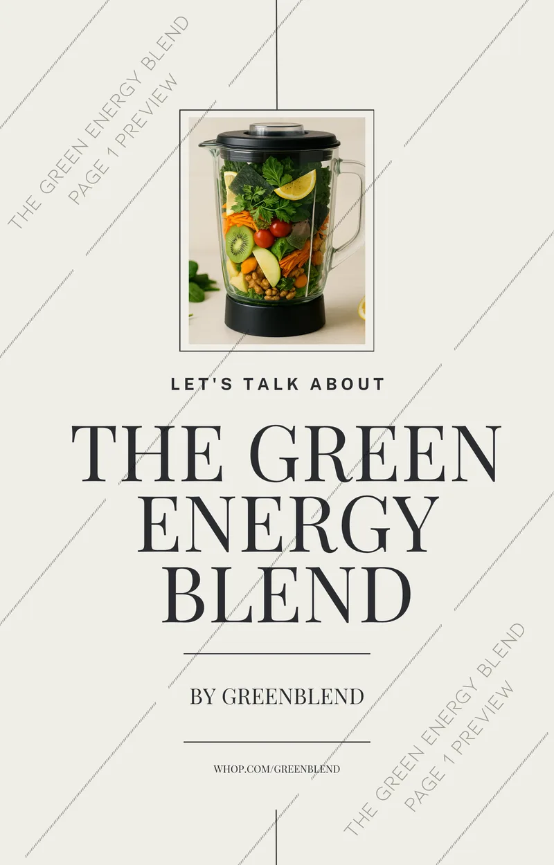GreenBlending — The Green Energi Blend · screenshot 2 of 4