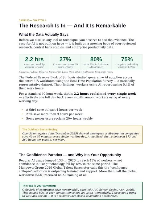 The AI Edge — The AI Edge Playbook · screenshot 3 of 3