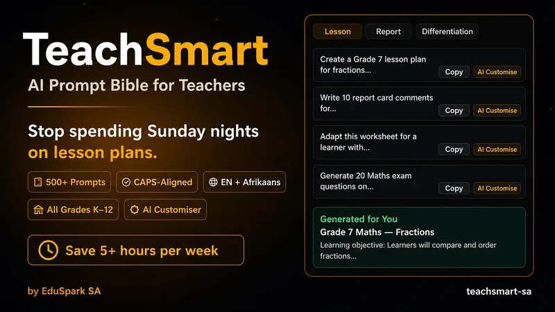 EduSpark SA — TeachSmart SA · screenshot 1 of 1